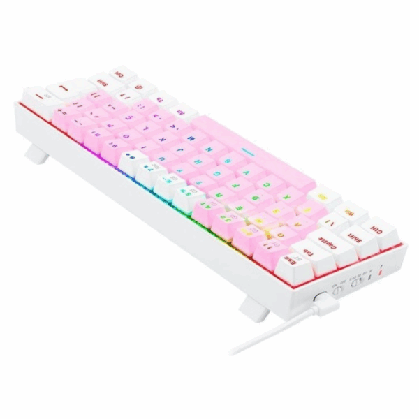 Teclado Mecânico Gamer Redragon Draconic Pro Rgb Rosa - Image 2