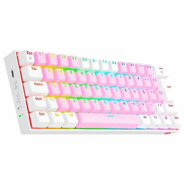 Teclado Mecânico Gamer Redragon Draconic Pro Rgb Rosa - Image 6