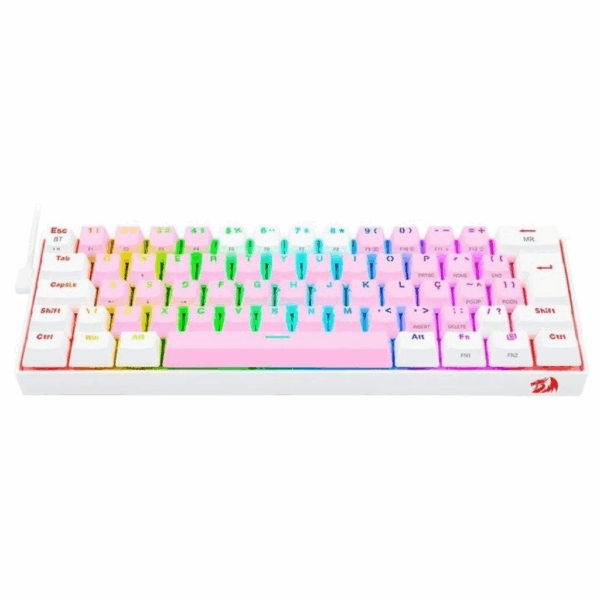 Teclado Mecânico Gamer Redragon Draconic Pro Rgb Rosa - Image 5