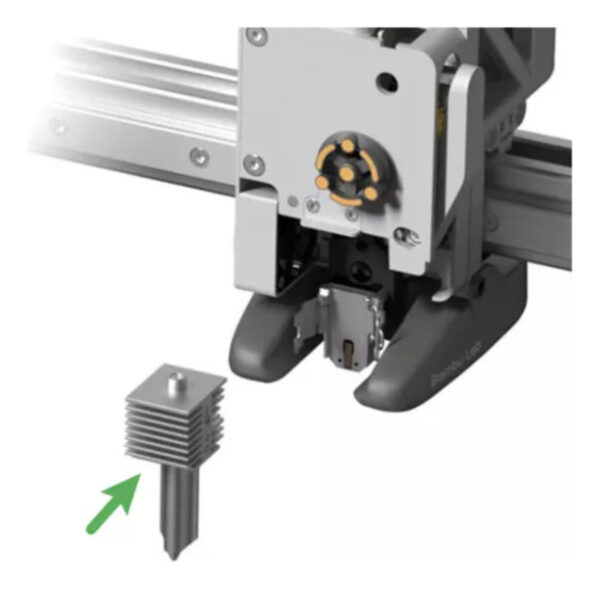 Hotend Bico De Aço Endurecido Bambu Lab A1 0.4 Mm - Image 3