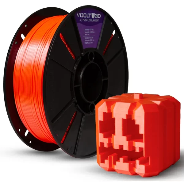 Voolt3D Pla Vsilk PLA Neon Filamento Premium 1kg Varias Cores